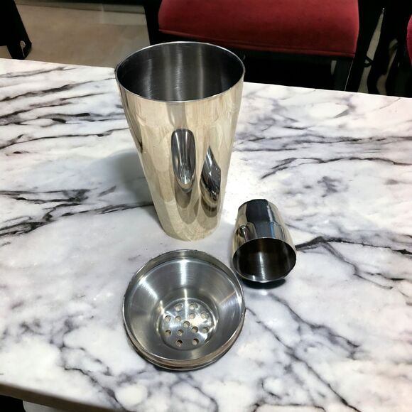 Vintage MIXOLOGY 7 Piece Stainless Steel Bartender Set - Picture 3 of 3